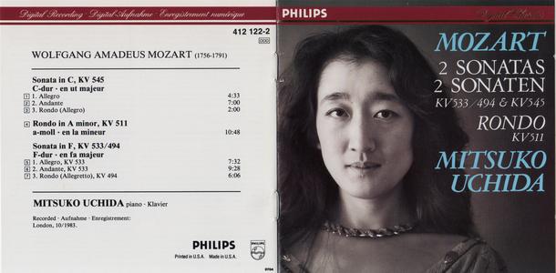 Mozart: Piano Sonatas Nos. 15 and 16, Rondo