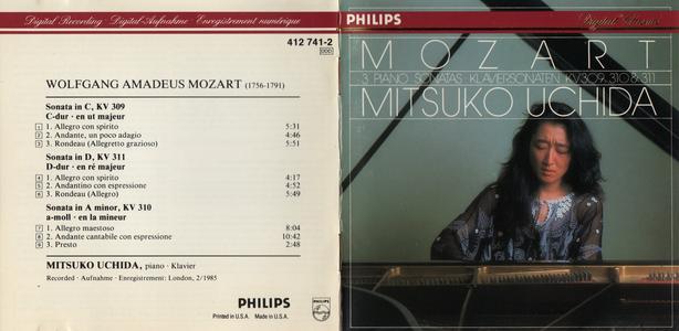 Mozart: Piano Sonatas Nos. 7, 8, 9