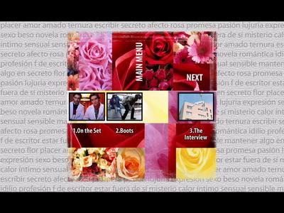 The Flower of My Secret - menus