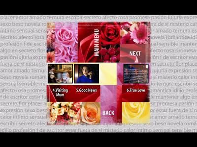 The Flower of My Secret - menus