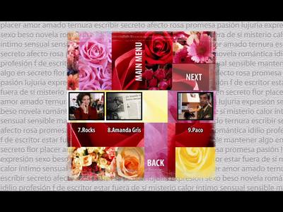 The Flower of My Secret - menus