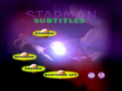 Starman - menus