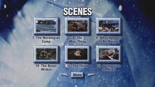 The Thing - menus