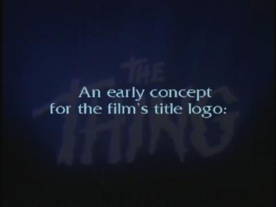 The Thing - Post Production