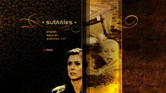 Le sauvage - menus