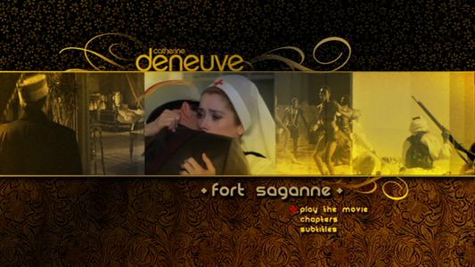 Fort Saganne - menus