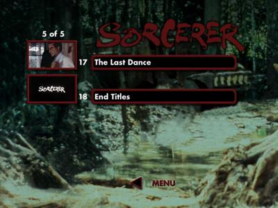 Sorcerer - menus