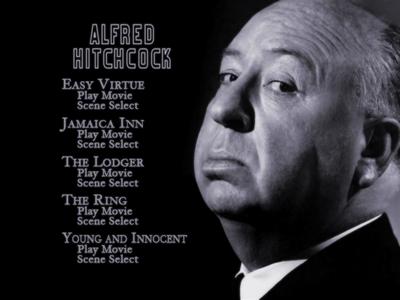 Alfred Hitchcock: The Legend Begins - menus