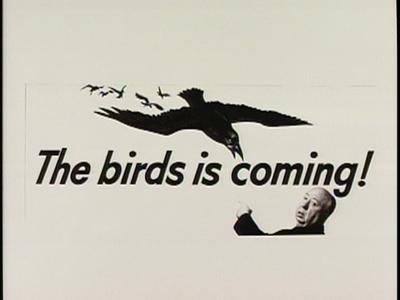 The Birds - production photographs