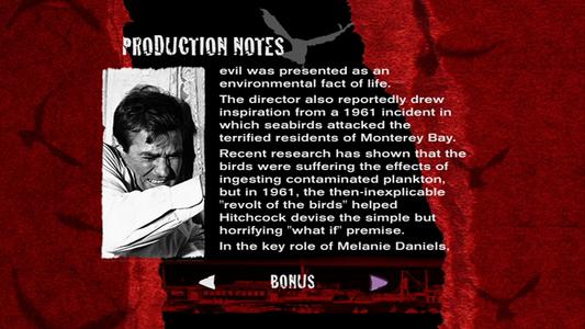 The Birds - production notes