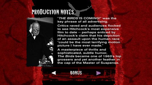The Birds - production notes