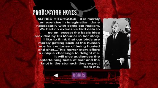 The Birds - production notes
