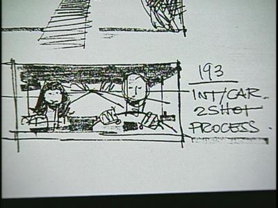Family Plot - Storyboards: The Chase Scene