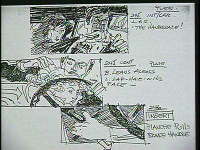 Family Plot - Storyboards: The Chase Scene