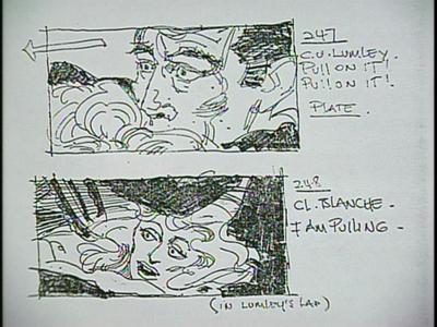 Family Plot - Storyboards: The Chase Scene