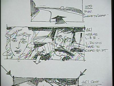 Family Plot - Storyboards: The Chase Scene