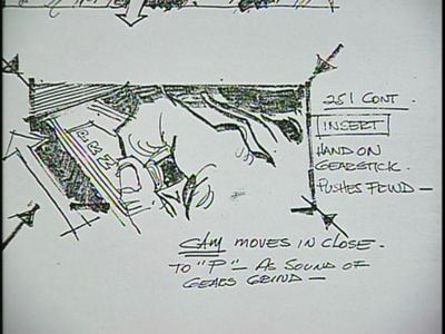 Family Plot - Storyboards: The Chase Scene