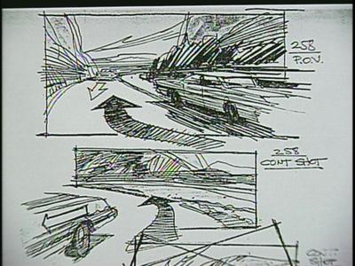 Family Plot - Storyboards: The Chase Scene