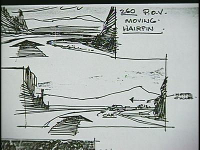 Family Plot - Storyboards: The Chase Scene