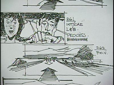 Family Plot - Storyboards: The Chase Scene