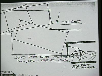 Family Plot - Storyboards: The Chase Scene