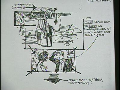 Family Plot - Storyboards: The Chase Scene
