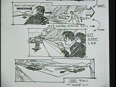 Family Plot - Storyboards: The Chase Scene
