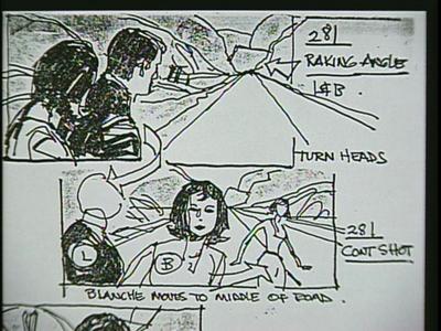 Family Plot - Storyboards: The Chase Scene