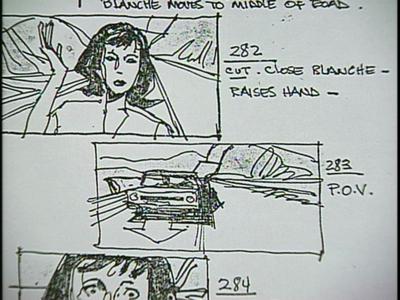 Family Plot - Storyboards: The Chase Scene