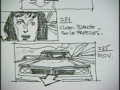 Family Plot - Storyboards: The Chase Scene