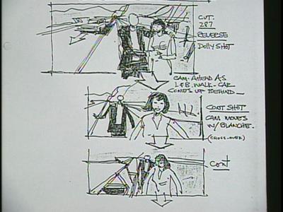 Family Plot - Storyboards: The Chase Scene