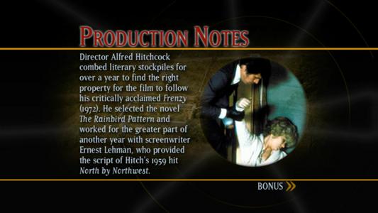 Family Plot - production notes
