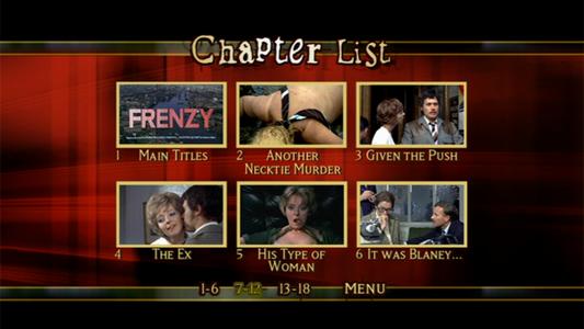 Frenzy - menus