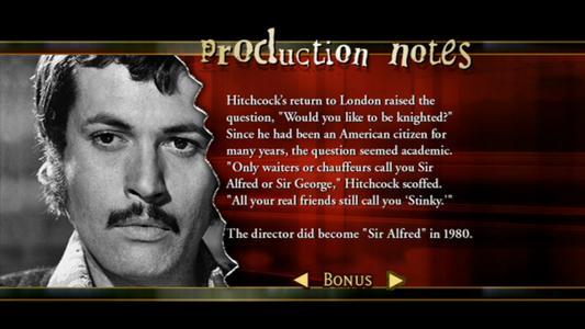 Frenzy - production notes