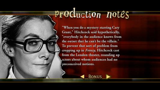 Frenzy - production notes