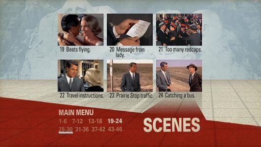 North by Northwest - menus
