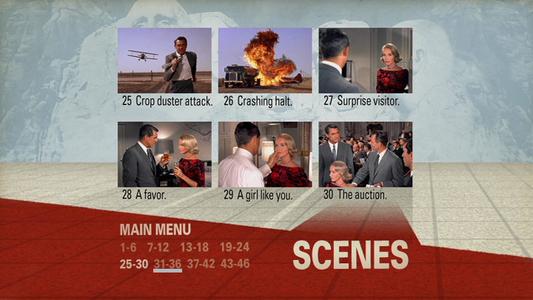 North by Northwest - menus