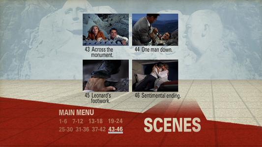 North by Northwest - menus