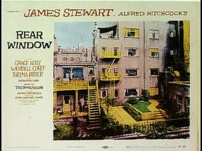Rear Window - production photographs