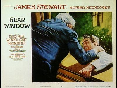 Rear Window - production photographs