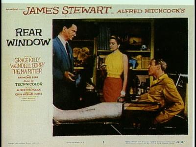 Rear Window - production photographs