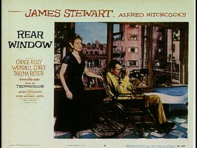 Rear Window - production photographs