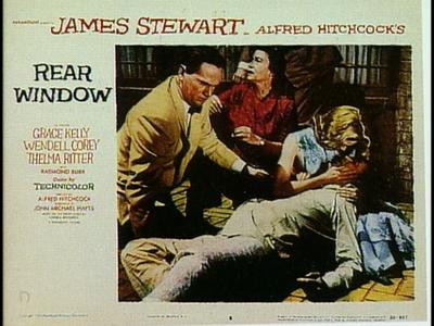Rear Window - production photographs