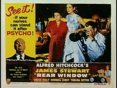 Rear Window - production photographs