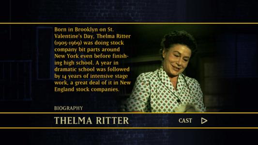 Rear Window - cast and filmmakers