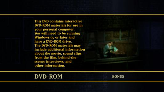 Rear Window - DVD-ROM features