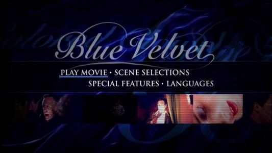 Blue Velvet - menus