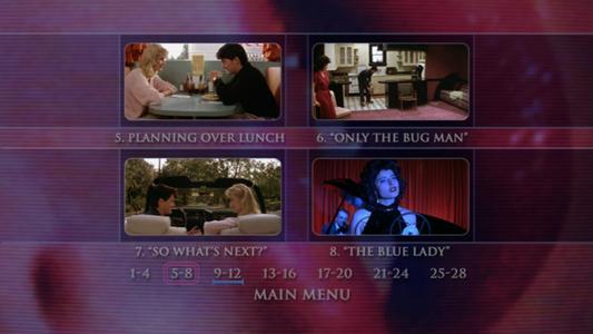 Blue Velvet - menus