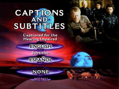 Dune - menus