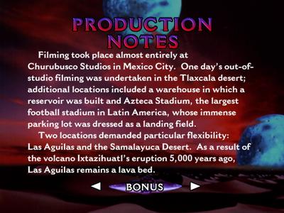 Dune - Production notes